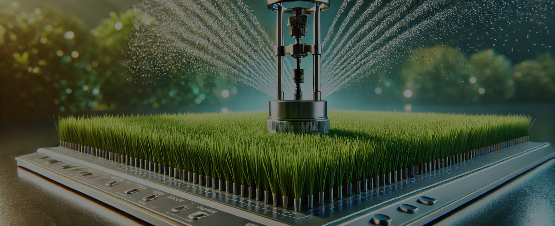 Professional well and sprinkler maintenance for optimal lawn care in any season.